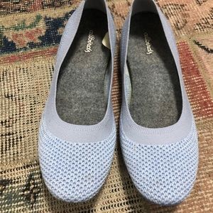 Allbirds Tree Breezers light blue ballet flats 9W